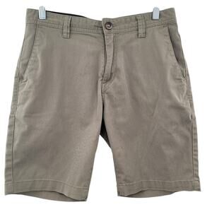 Volcom Men's Casual Shorts Size 29 Khaki
